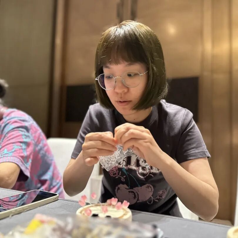 医患共同制作小夜灯